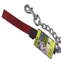 PDQ Silver Chain Lead Steel Dog Leash Small/Medium