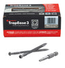 FastenMaster TrapEase No. 10 X 2-1/2 in. L Beach Dune Torx Ttap Flat Head Composite Deck Screws 75 p