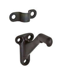 Ives by Schlage Black Aluminum Handrail Bracket