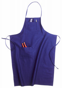 CLC Heavy Duty 3 pocket Cotton Work Apron Blue 1 pk