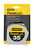 Stanley PowerLock 35 ft. L X 1 in. W Tape Measure 1 pk