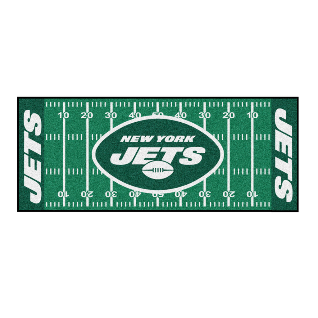 FANMATS New York Jets Football Field Runner