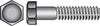 Hillman 1/4-20 in. D X 4 in. L Stainless Steel Hex Head Cap Screw 25 pk