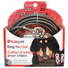 PDQ Silver Tie-Out Vinyl Coated Cable Dog Tie Out X-Large