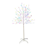 Celebrations LED White 60 in. Stick Tree Yard Decor