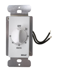 Woods Indoor Spring Wound Timer 125 V White