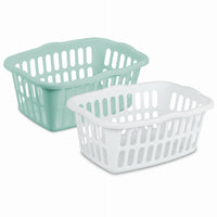 Sterilite Assorted Plastic Laundry Basket (Pack of 12)