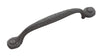 Hickory Hardware P2998-BI 5" Black Iron Refined Rustic Cabinet Pull