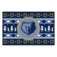 NBA - Memphis Grizzlies Holiday Sweater Rug - 19in. x 30in.