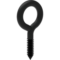 V2014 1/5/8" #8 Lag Screw Eye - Black