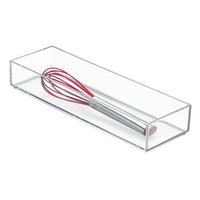 iDesign 2 in. H X 4 in. W X 12 in. D Plastic Drawer Organizer