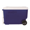 Igloo Wheelie Cool Blue Plastic 38 qt. Capacity Cooler 15.74 H x 12.88 W x 22.75 D in.