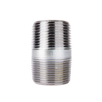 STZ Industries 1-1/2 in. MIP each X 1-1/2 in. D MIP Galvanized Steel 2 in. L Nipple