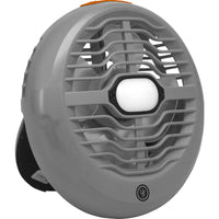 UST Brands Brila Gray Tent Fan with Light 5.7 in. H x 1.7 in. W x 5.7 in. L 1 pc.