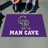 MLB - Colorado Rockies Man Cave Rug - 5ft. x 8 ft.