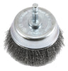 Forney 3 in. D X 1/4 in. Fine Steel Crimped Wire Cup Brush 6000 rpm 1 pc