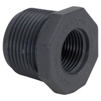 Charlotte Pipe Schedule 80 1 in. MPT X 1/2 in. D FPT PVC 1-1/4 in. Reducing Bushing 1 pk