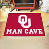 University of Oklahoma Man Cave Rug - 34 in. x 42.5 in.