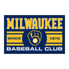 MLB - Milwaukee Brewers Uniform Rug - 19in. x 30in.