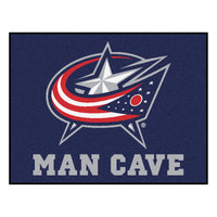 NHL - Columbus Blue Jackets Man Cave Rug - 34 in. x 42.5 in.