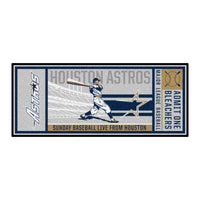 MLB - Houston Astros Retro Collection Ticket Runner Rug - 30in. x 72in. - (1995)