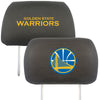 NBA - Golden State Warriors Embroidered Head Rest Cover Set - 2 Pieces