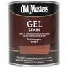 Old Masters Semi-Transparent Red Mahogany Oil-Based Alkyd Gel Stain 1 qt