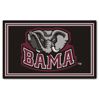 University of Alabama Crimson Tide 4ft. x 6ft. Plush Area Rug