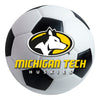 Michigan Tech University Soccer Ball Rug - 27in. Diameter