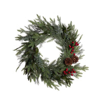 Celebrations 24 in. D X 24 ft. L Thinner Everyday Wreath (Pack of 4)