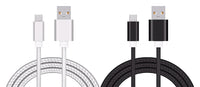 FabCordz 6 ft. L USB Charging and Sync Cable 2 pk