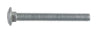 Hillman 3/8 in. X 3-1/2 in. L Hot Dipped Galvanized Steel Carriage Bolt 50 pk