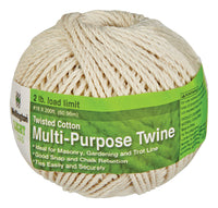 Wellington 200 ft. L White Twisted Cotton Twine