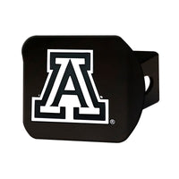 University of Arizona Black Metal Hitch Cover