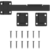 V1108 Modern Drop Bar Latch - Black