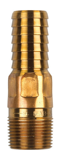 Campbell Red Brass Brown 3/4 in. Male Adapter