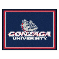 Gonzaga University 8ft. x 10 ft. Plush Area Rug