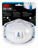 3M Cool Flow P95 Paint Odor Respirator Valved White 2 pk