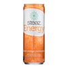 Steaz Energy Drink - Orange - Case of 12 - 12 oz.