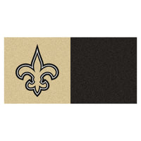 NFL - New Orleans Saints Team Carpet Tiles - 45 Sq Ft.