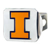 University of Illinois Hitch Cover - 3D Color Emblem