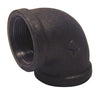 BK Products 1/2 in. FPT  x 1/2 in. Dia. FPT Black Malleable Iron Elbow