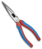 Channellock 8 in. Carbon Steel Long Nose Pliers/Cutter