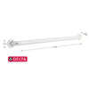 Delta 36 in. L ADA Compliant Peened Stainless Steel Grab Bar