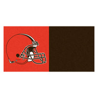 NFL - Cleveland Browns Team Carpet Tiles - 45 Sq Ft.