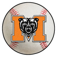 Mercer University Baseball Rug - 27in. Diameter