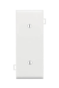 Leviton White 1 gang Thermoplastic Nylon Blank Wall Plate 1 pk