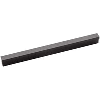 Hickory Hardware Streamline Contemporary Bar Cabinet Pull 3 in. Flat Onyx 1 pk (Pack of 10)