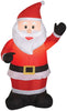 Gemmy LED White Waving Santa 3.5 ft. Inflatable