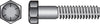 Hillman 3/8 in. D X 6 in. L Heat Treated Steel Hex Head Cap Screw 50 pk